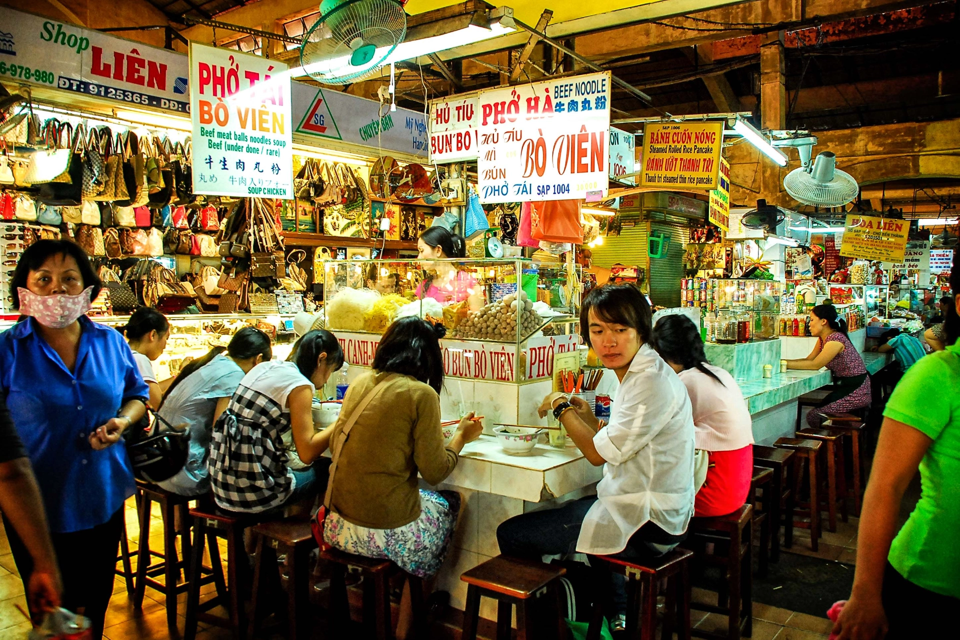 Binh Tay-marknaden i Ho Chi Minh-staden