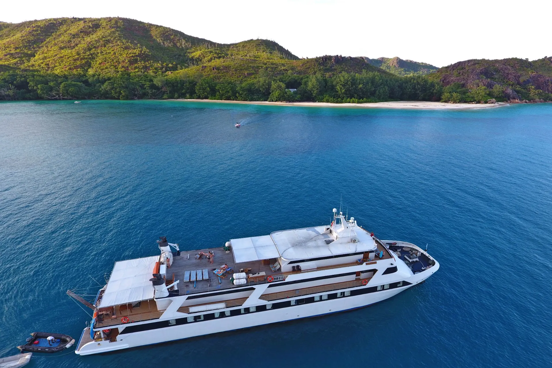 Pegasus har 21 hytter – alla med havsutsikt