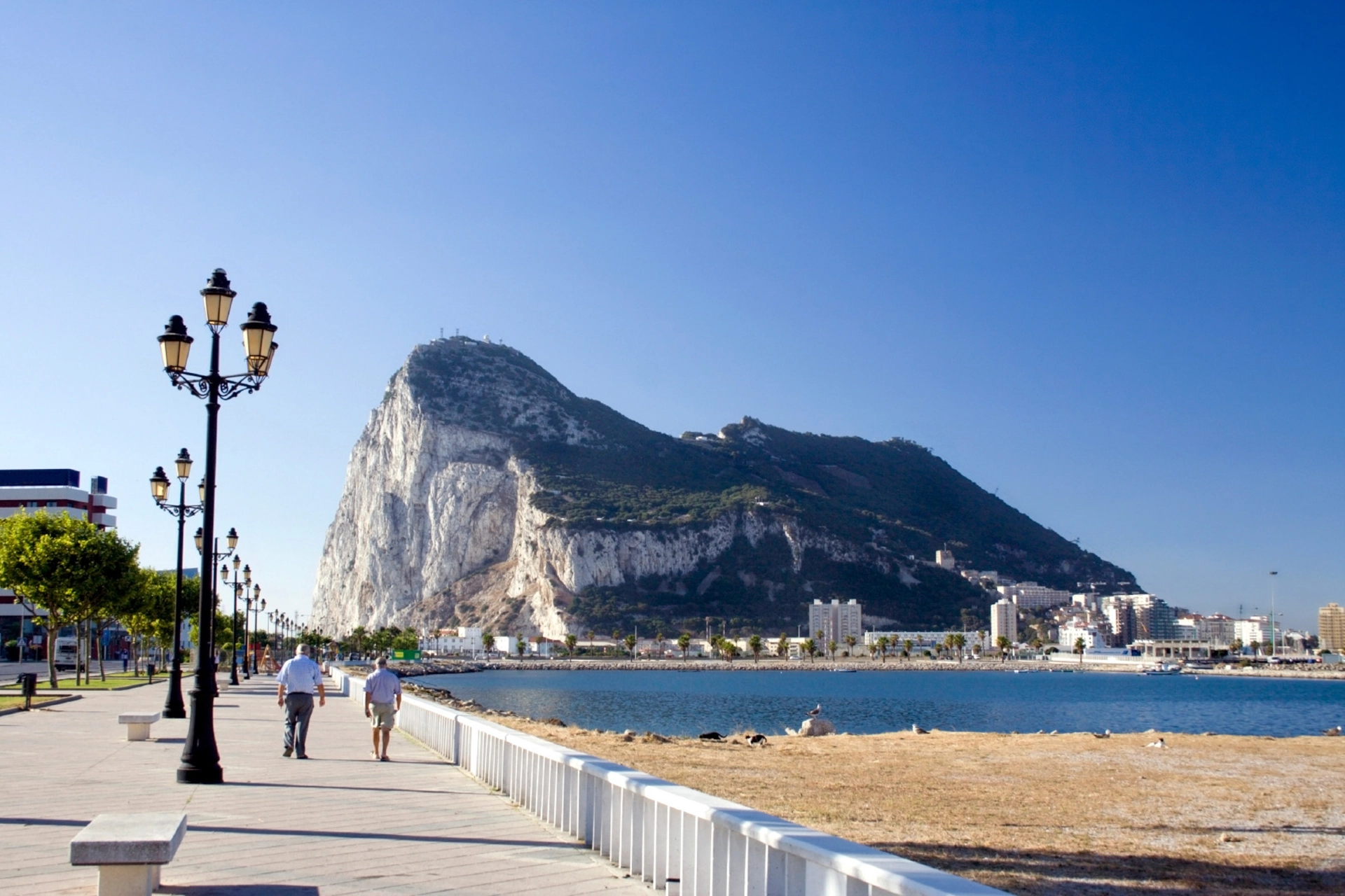 Den engelska kronkolonin Gibraltar