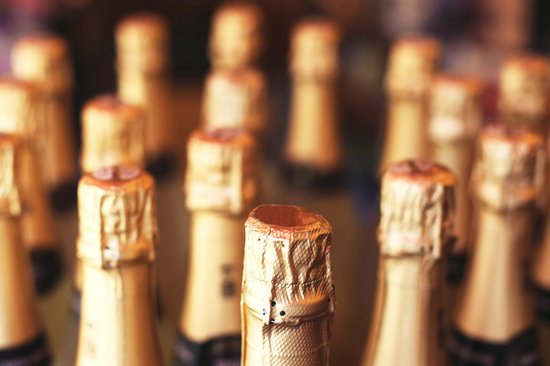 Champagneflaskor