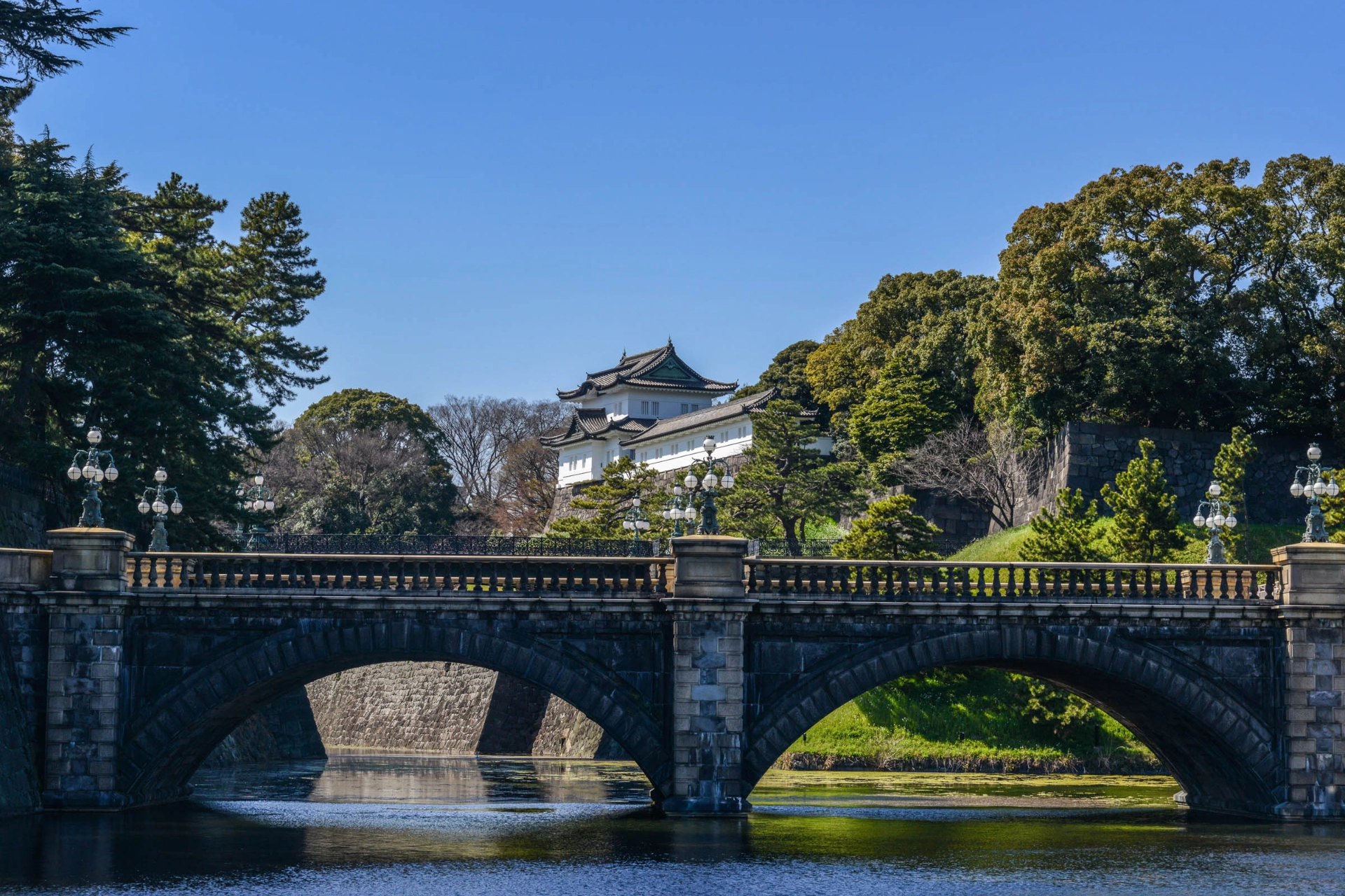 Det kejserliga palatset i Tokyo