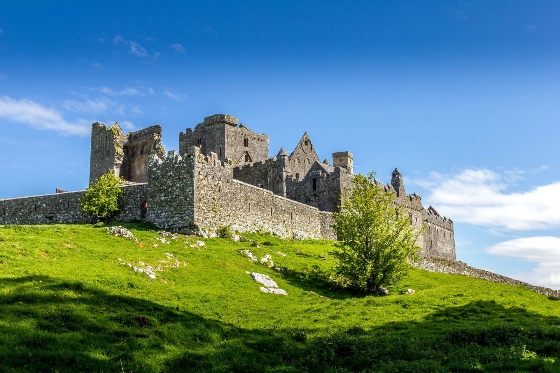 Medeltidsborgen Rock of Cashel