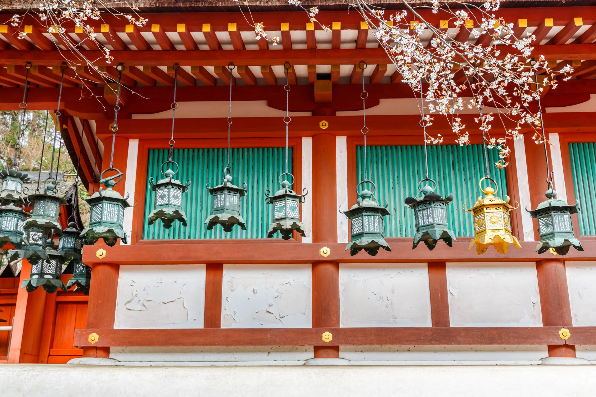 Shintohelgedomen Kasuga Taisha i Nara