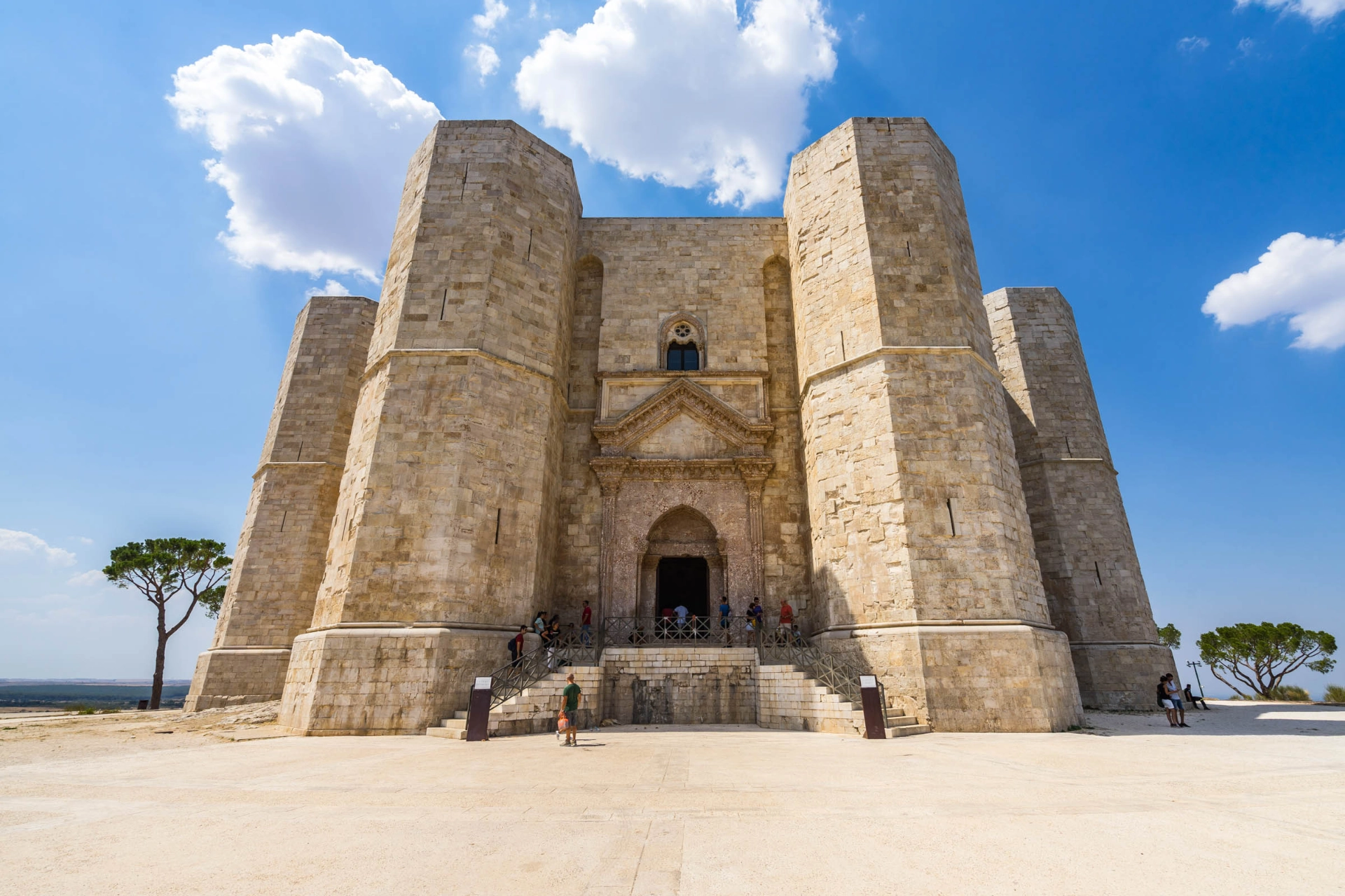 Castel del Monte i Apulien