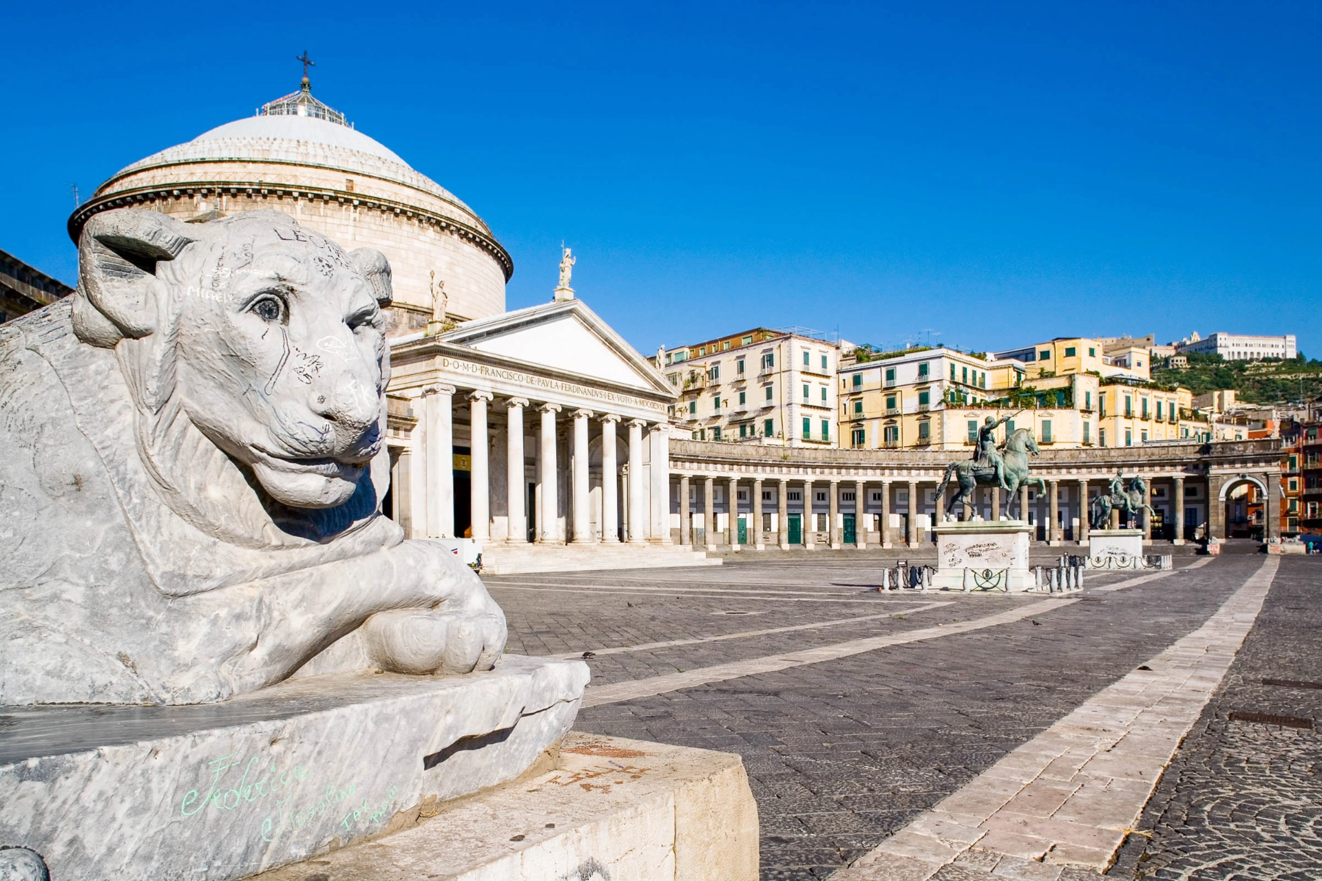 Piazza del Plebiscito i Neapel
