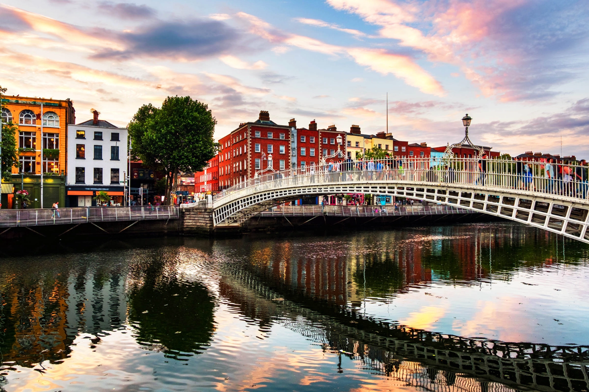 Penny Bridge i Dublin