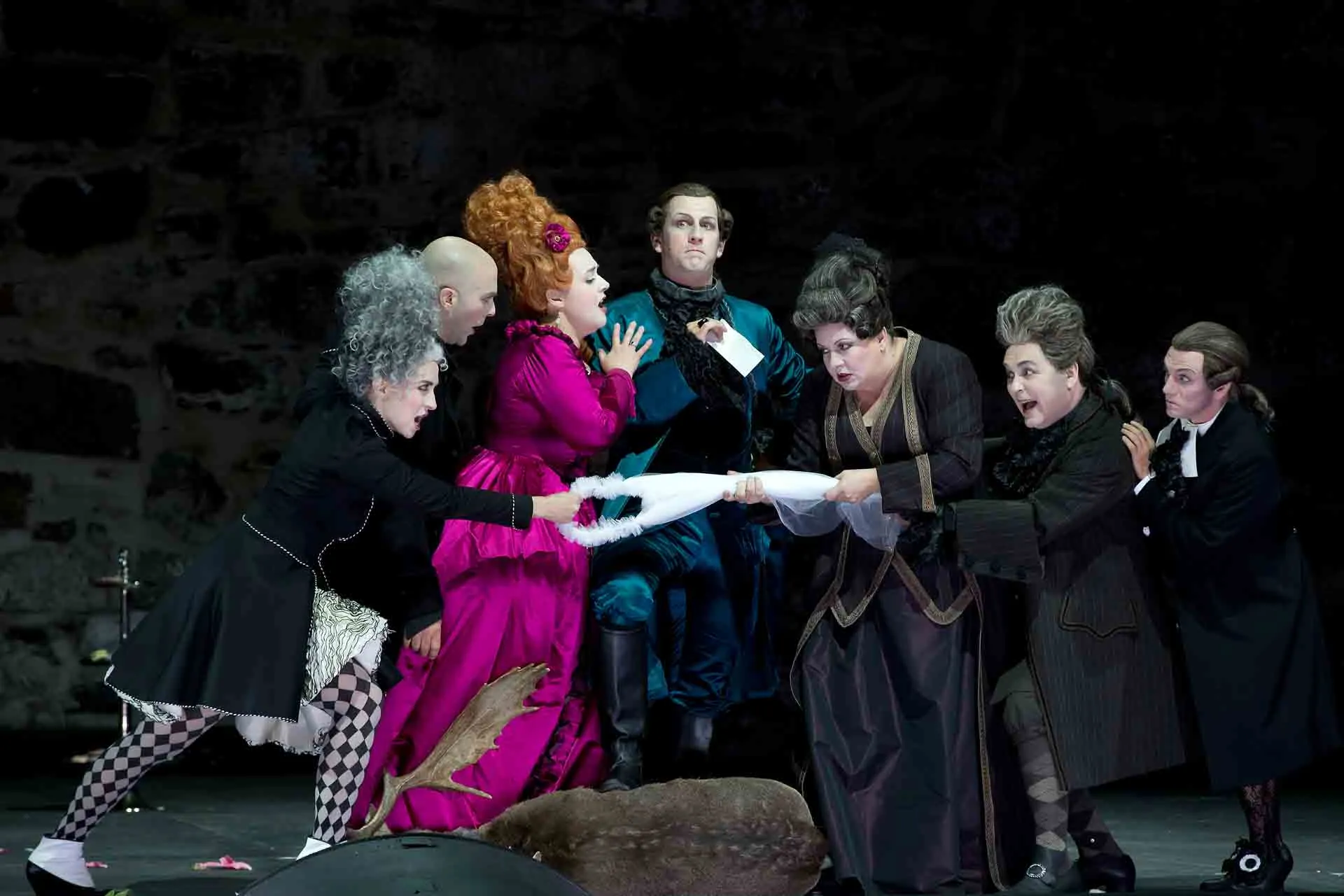 Scen ur Mozarts Figaros bröllop