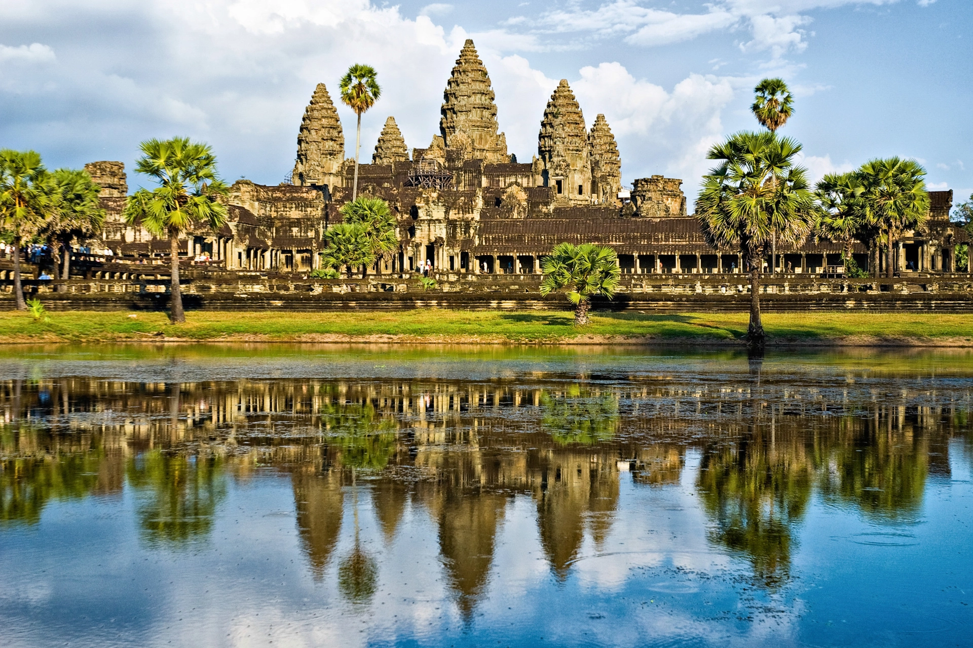 Det häpnadsväckande Angkor Wat templet