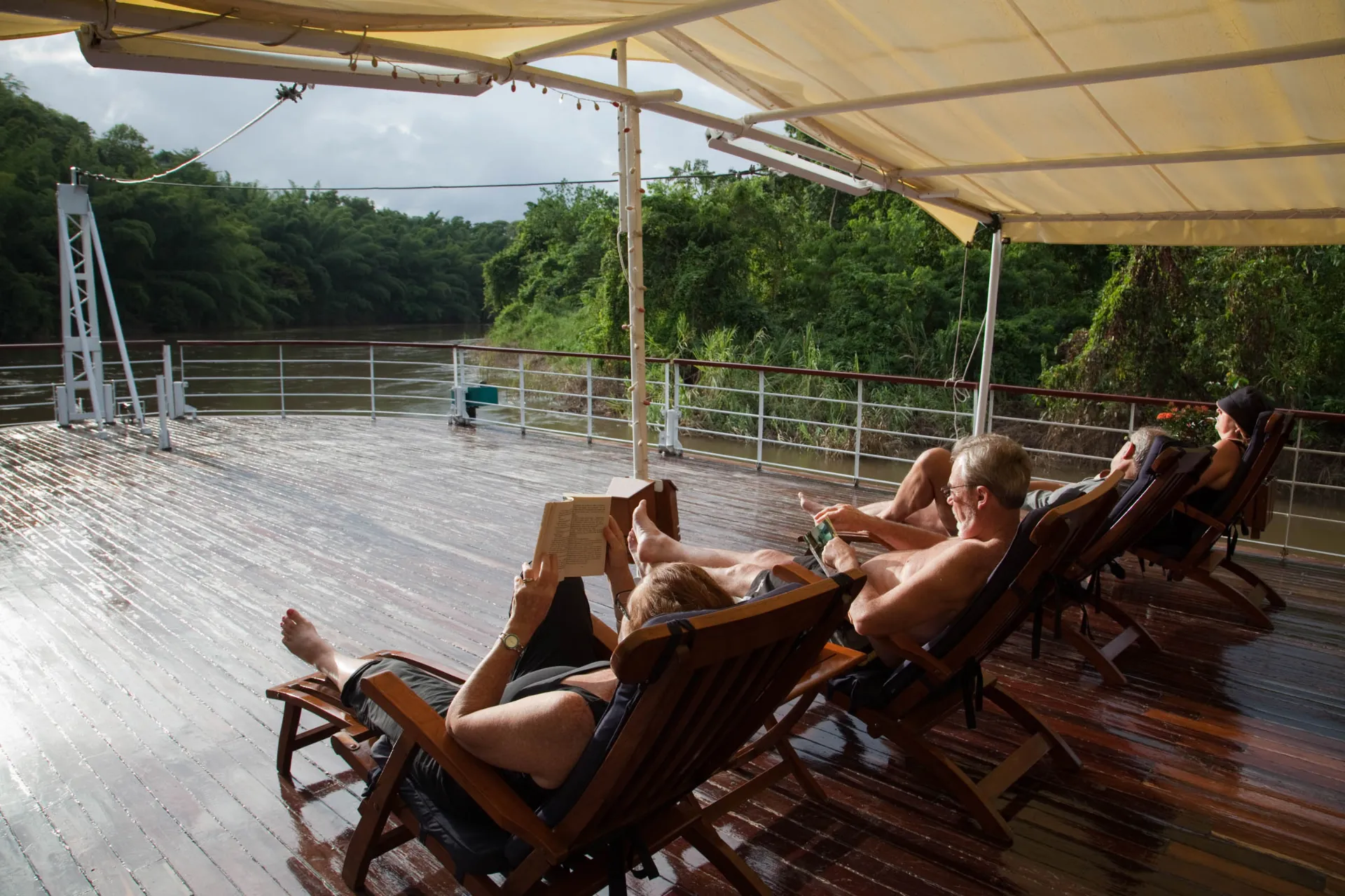 Dags för avkoppling och solbad Dags för avkoppling och solbad