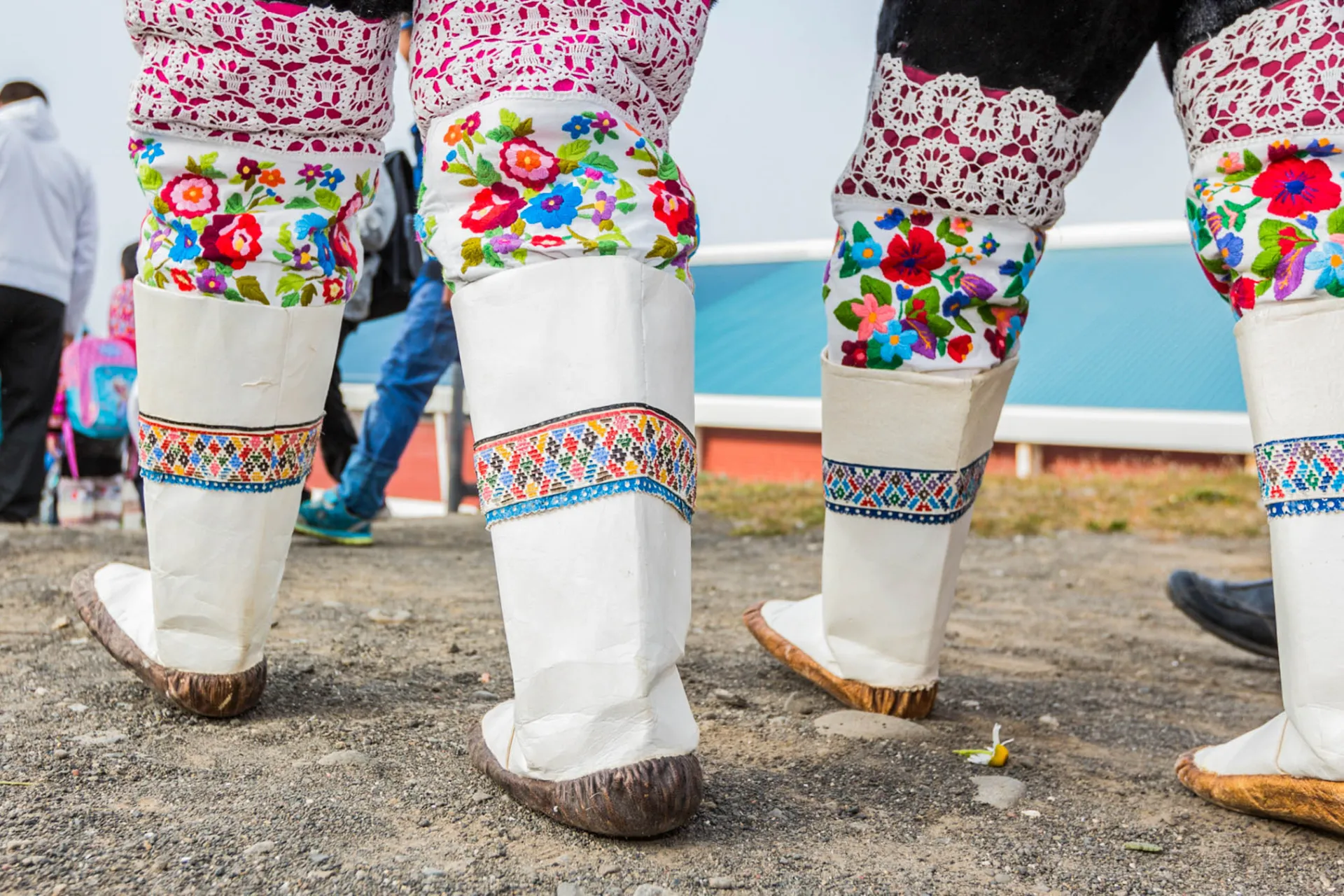 För nationaldräkten är stövlarna viktiga För nationaldräkten är stövlarna viktiga