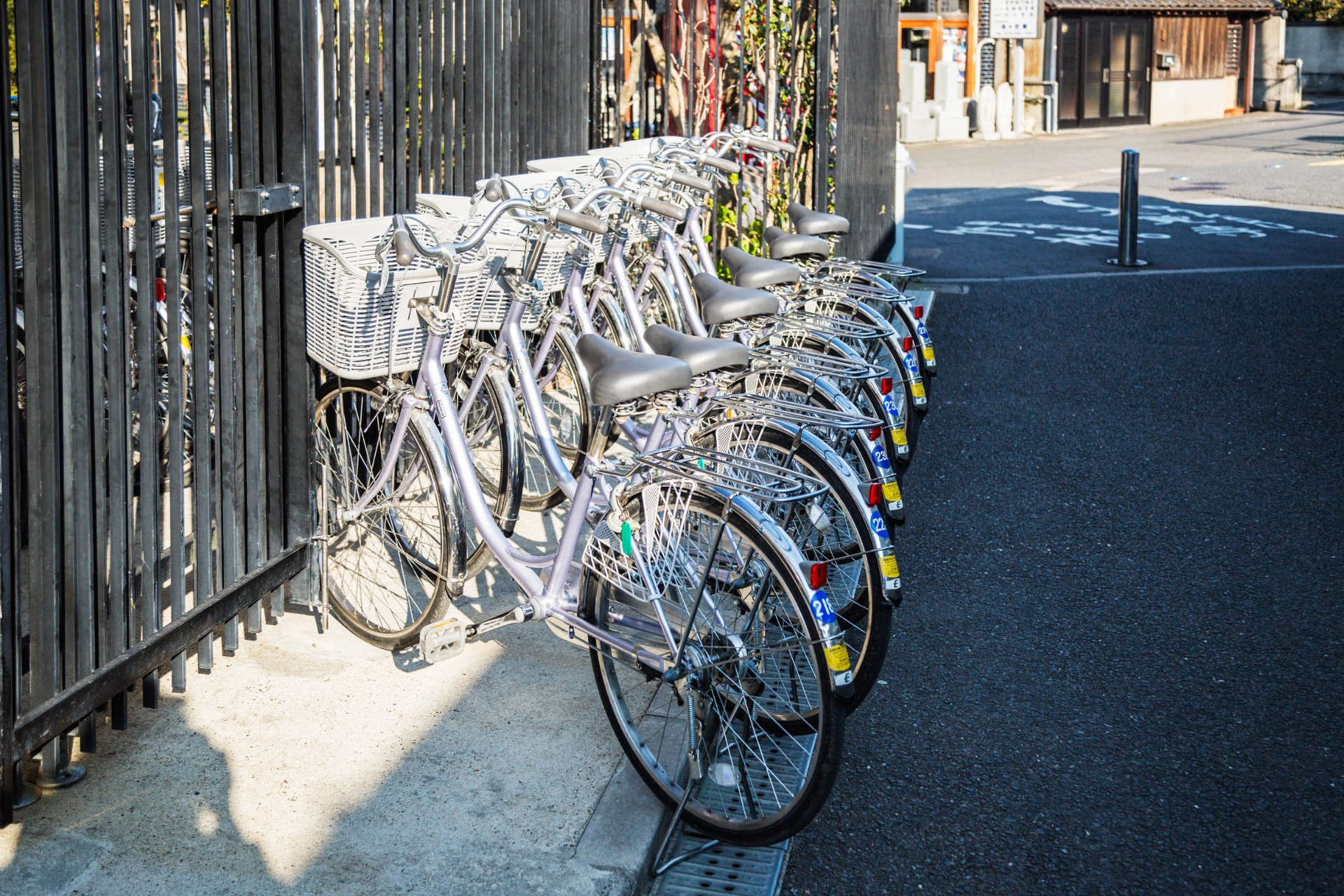 Kyoto är en cykelvänlig stad