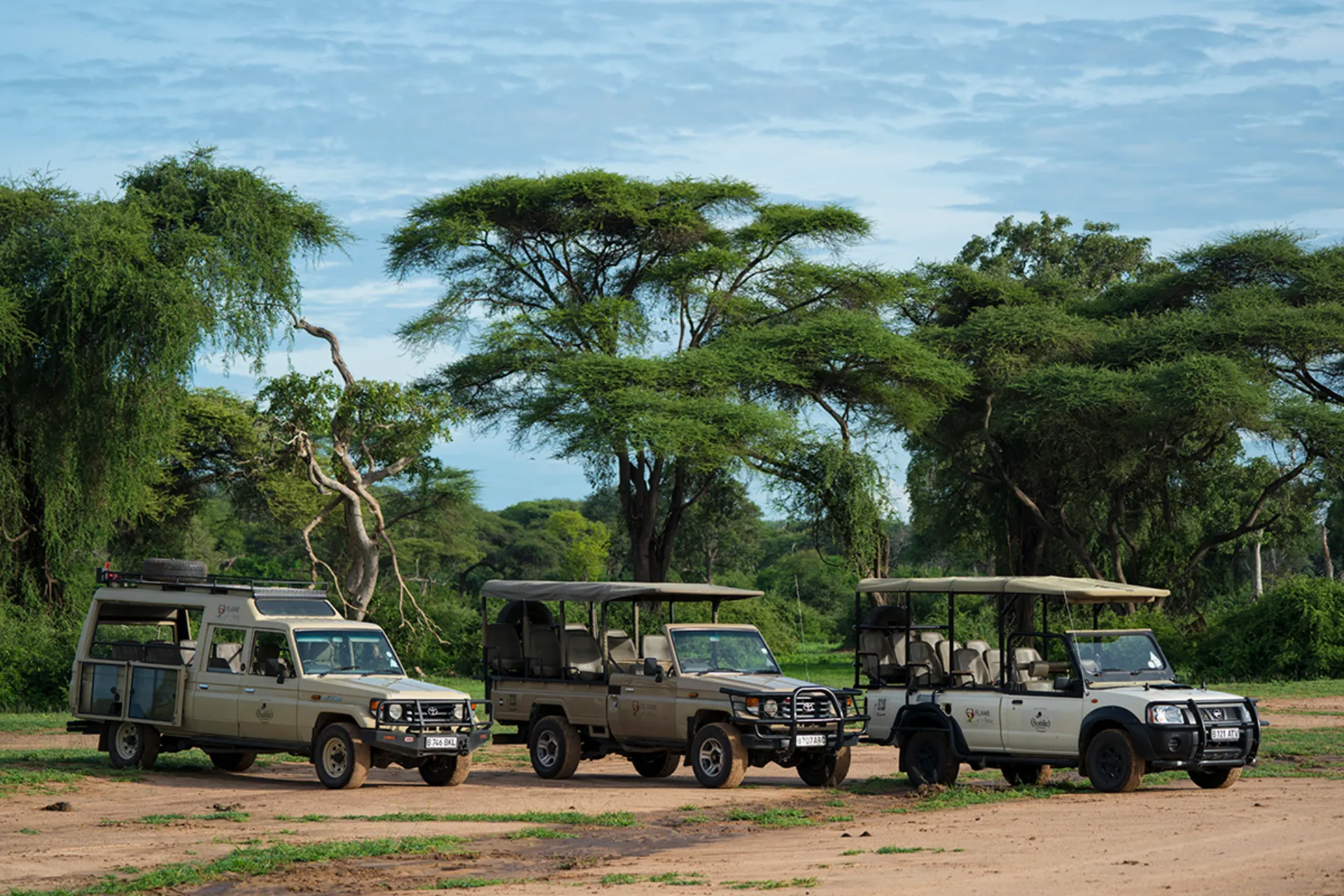 Safarijeep står redo