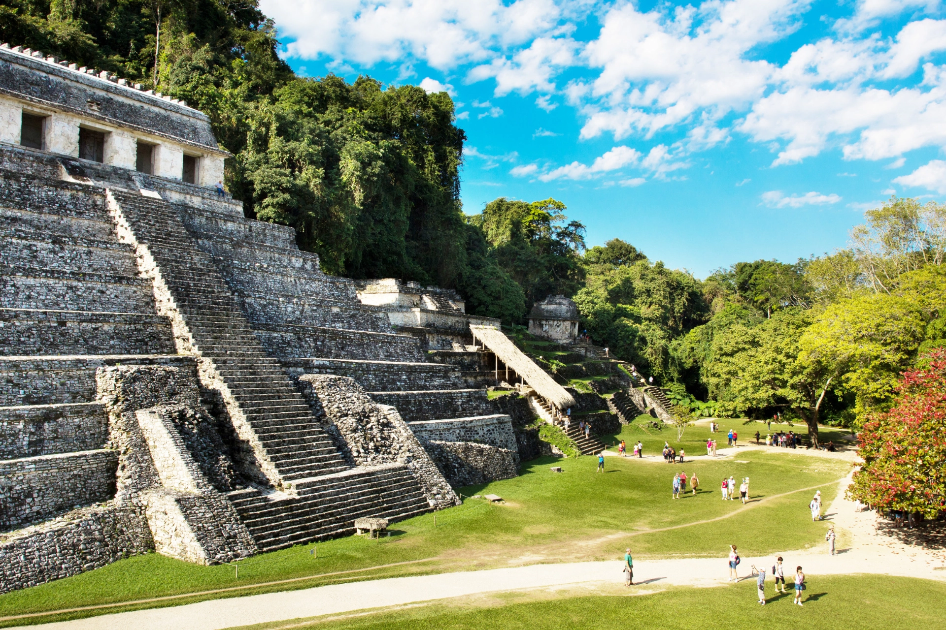 Inskriptionernas tempel – Maya-ruin i Palenque