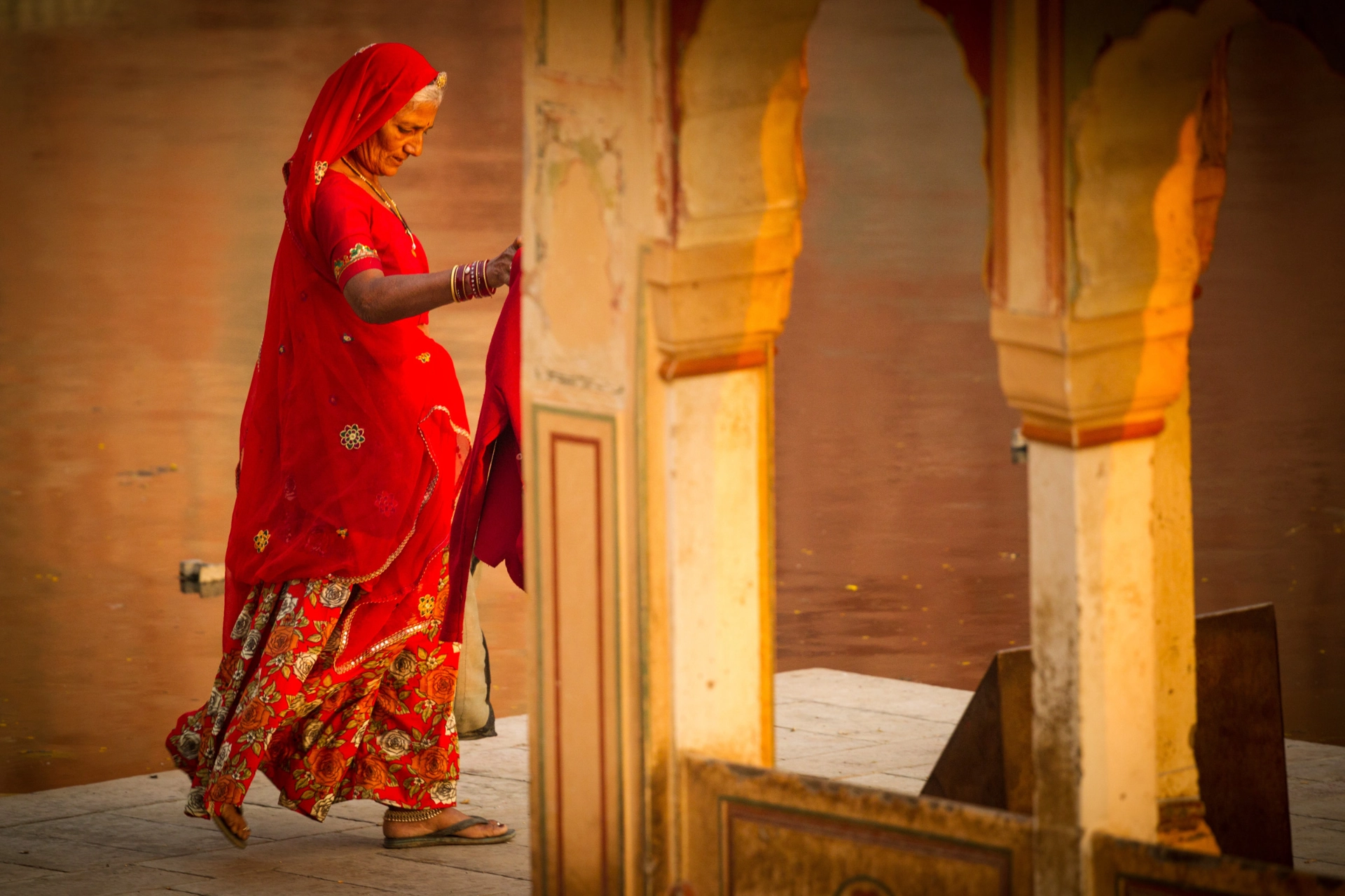 Jaipur är också känd som den rosa staden