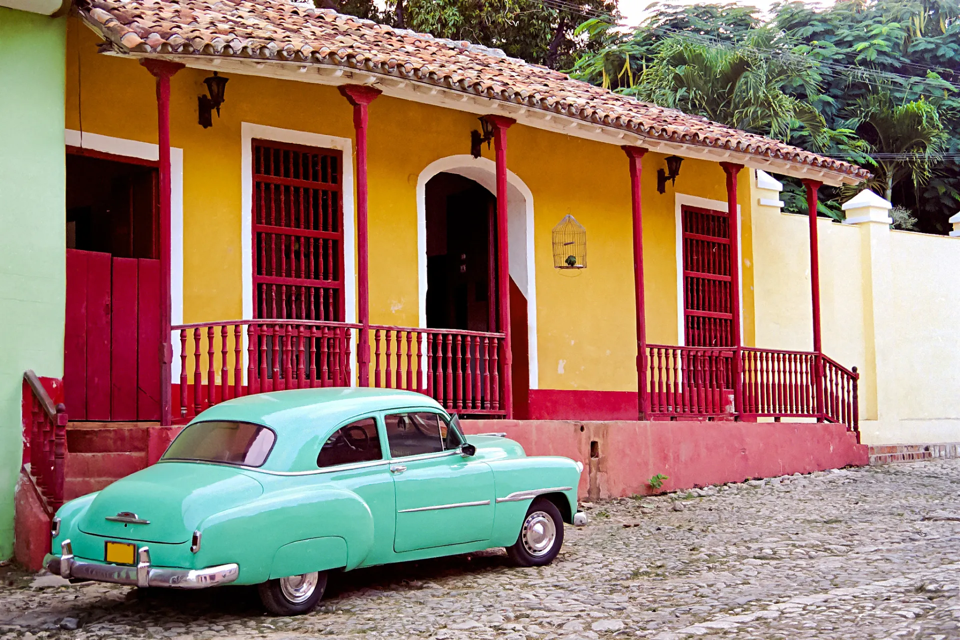 Välskött Chevrolet från början av 1950-talet