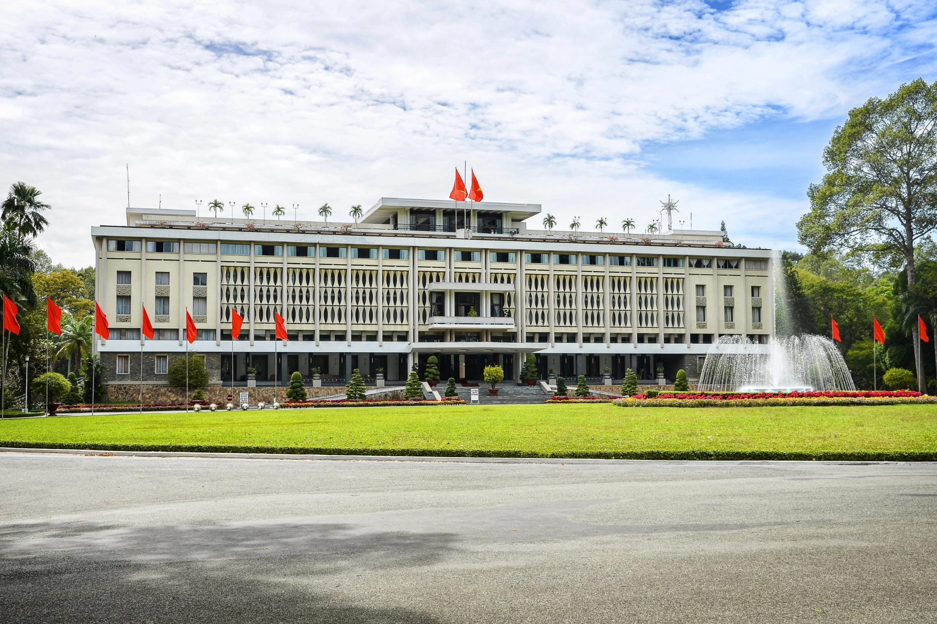 Återförenings-palatset i Ho Chi Minh City