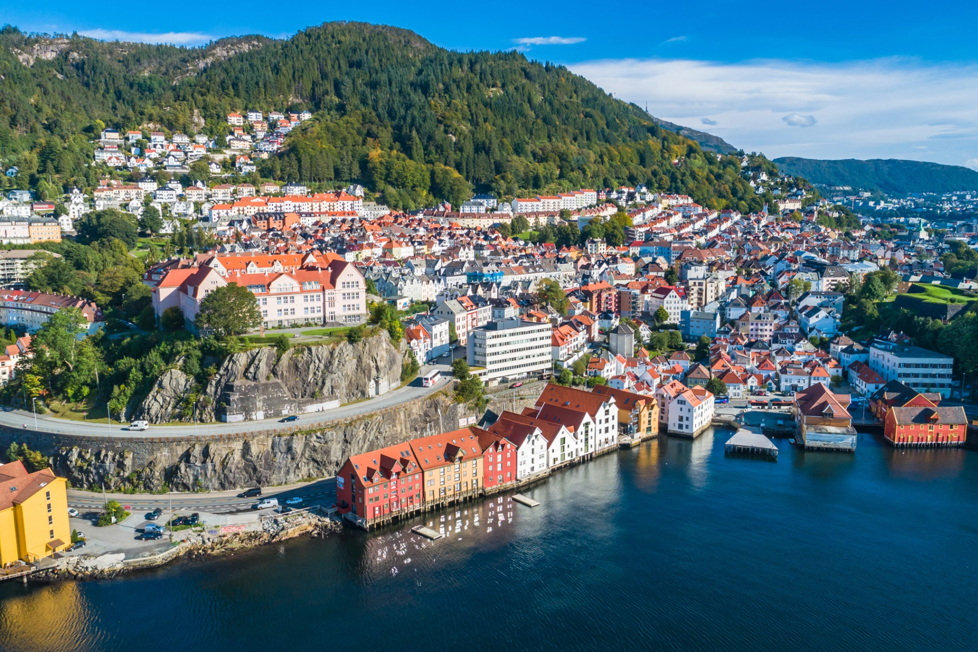 Utsikt över Bergen