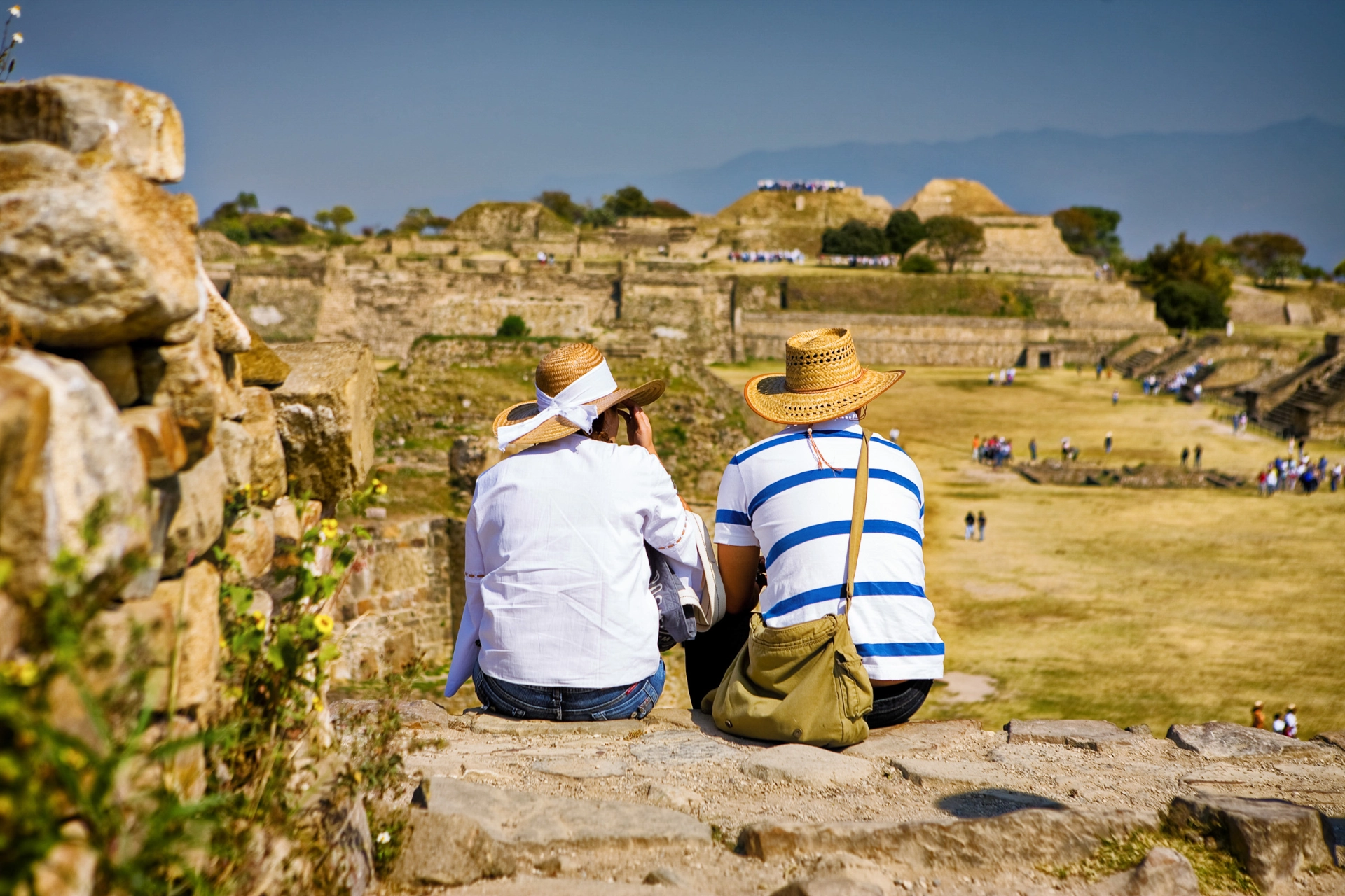 Monte Albán är med på UNESCO:s världsarvslista