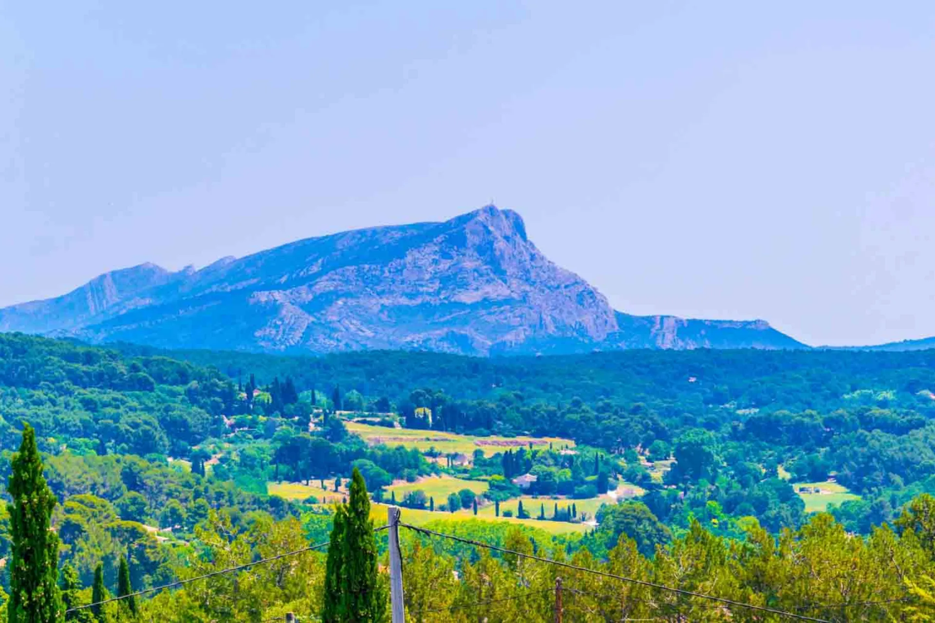 Montagne Sainte-Victoire – ett av Paul Cézannes favoritmotiv