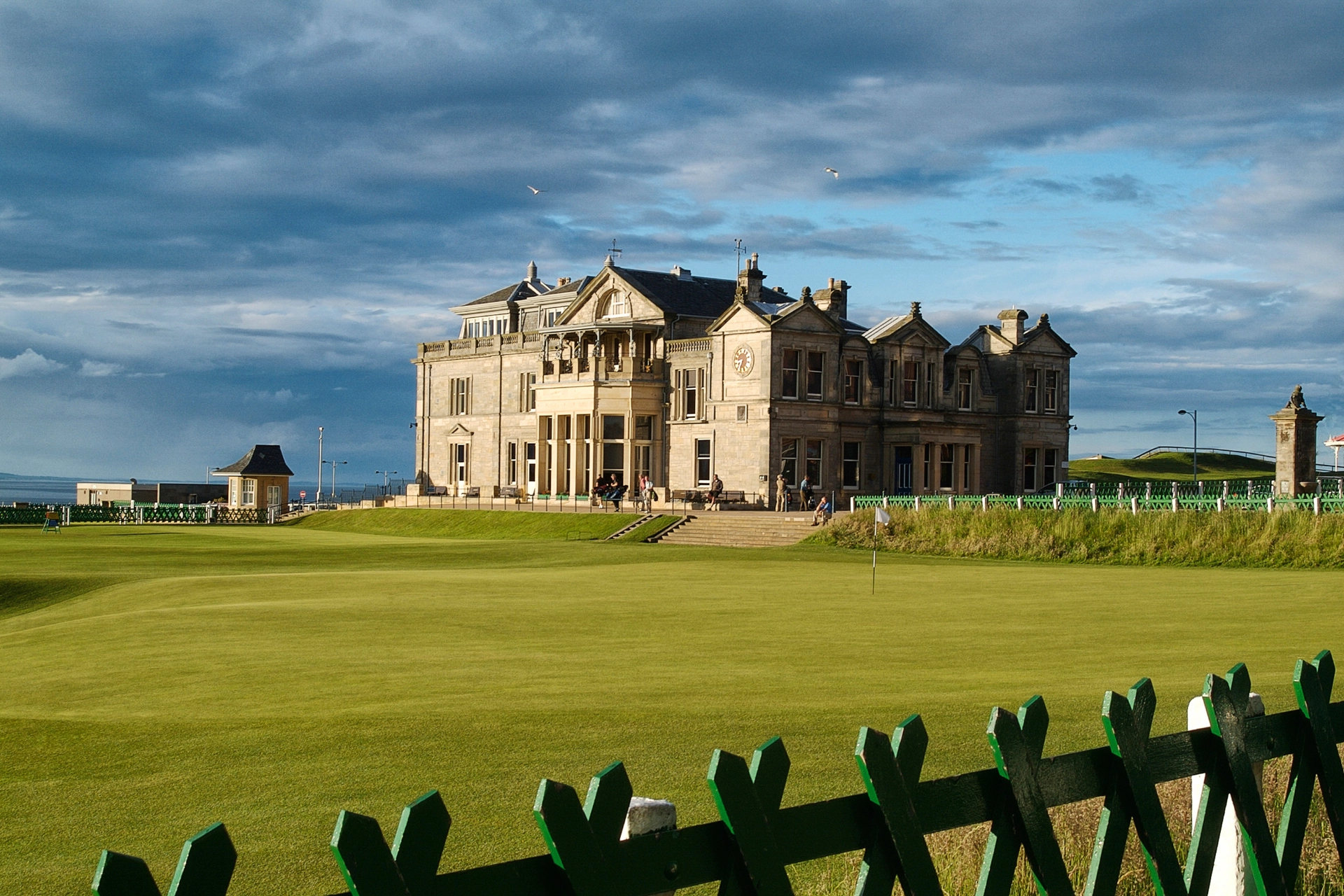 Den historiska golfklubben i St. Andrews