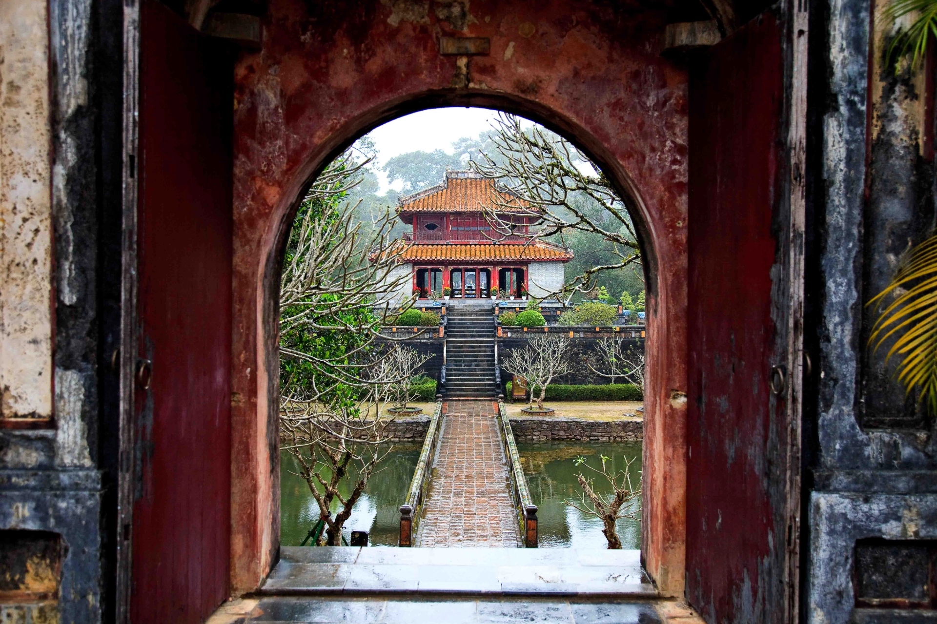 Kejsar Ming Mangs mausoleum i Hué