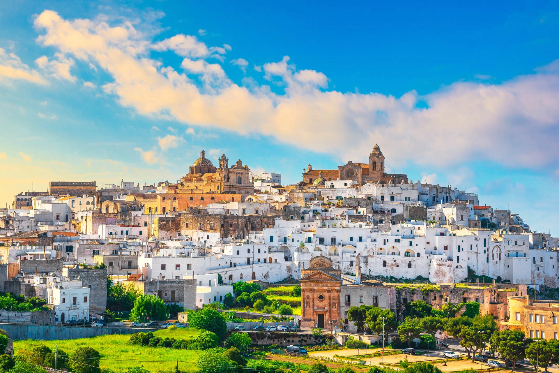 Ostuni kallas också La Città Bianca - den vita staden