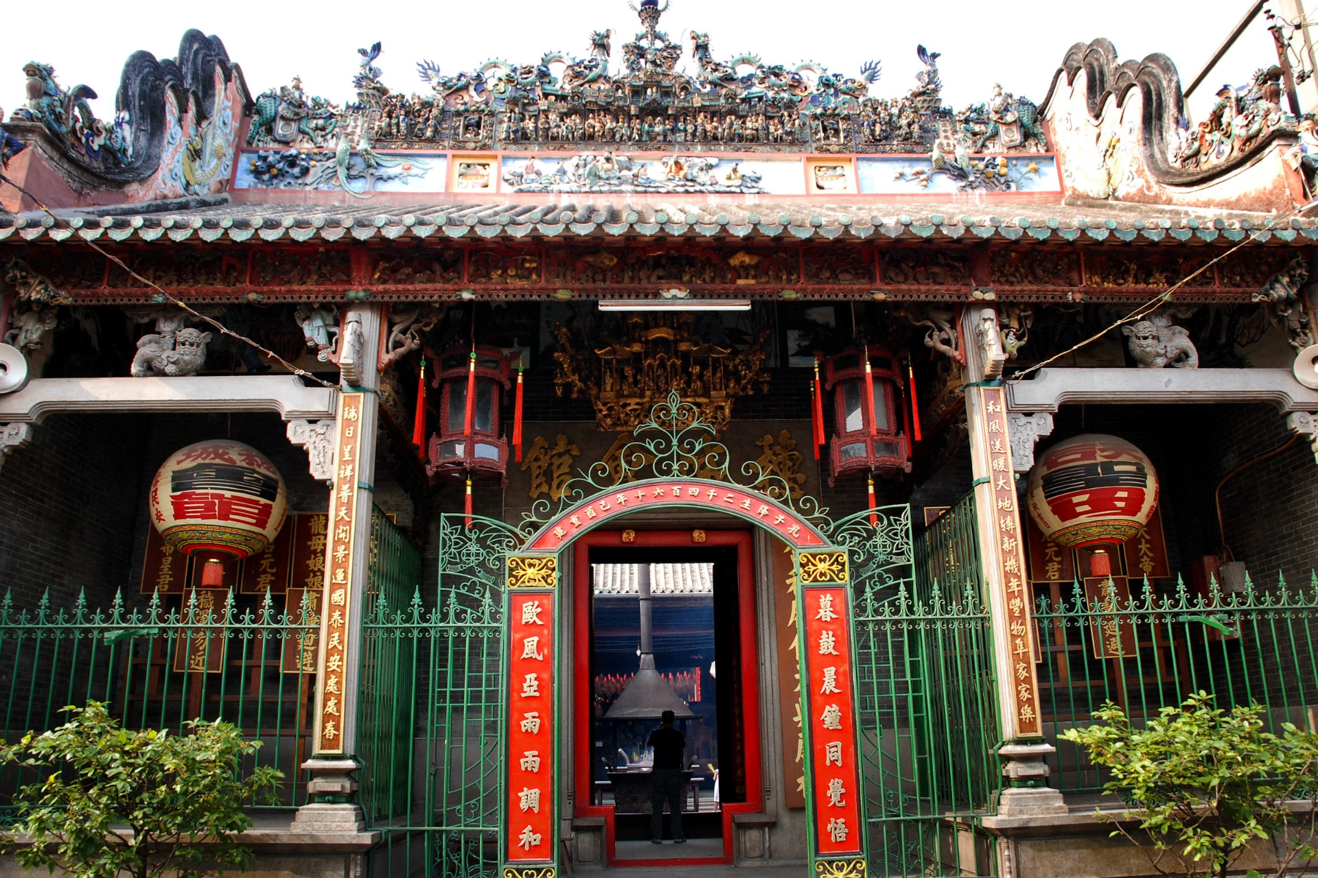 Thien Hau-templet i Ho Chi Minh-staden