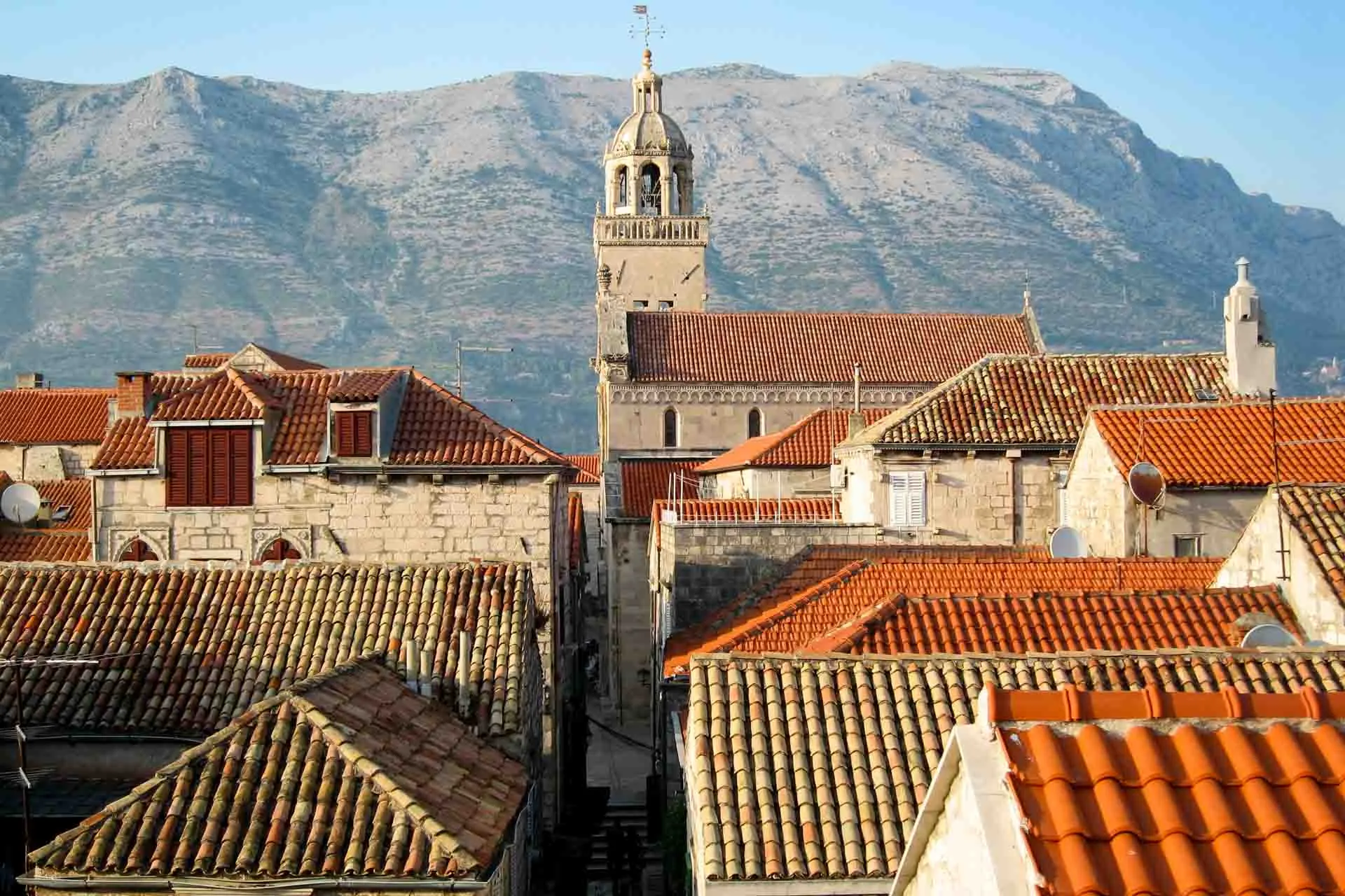 Takåsarna i Korčula