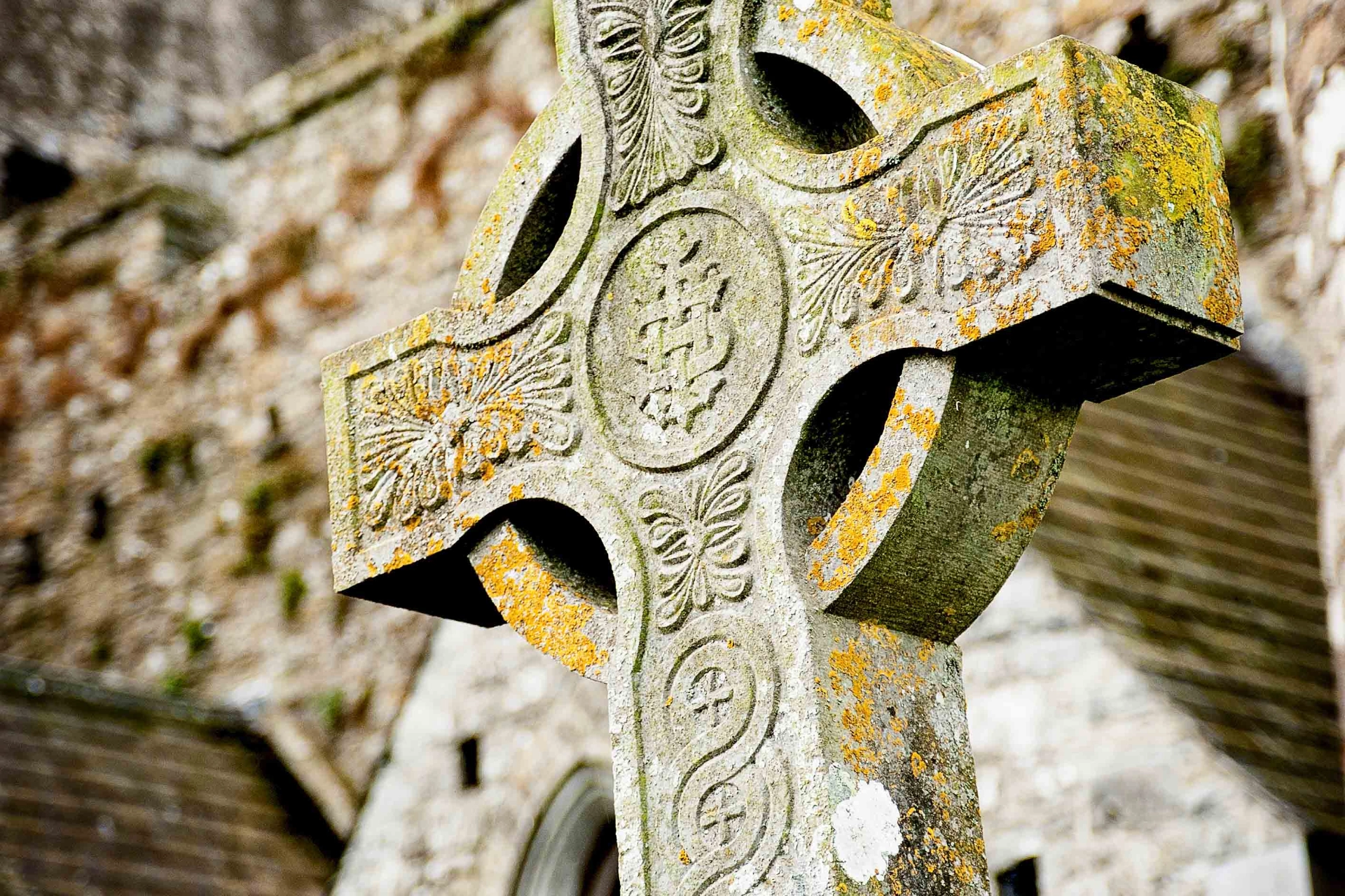 Keltiskt kors vid Rock of Cashel