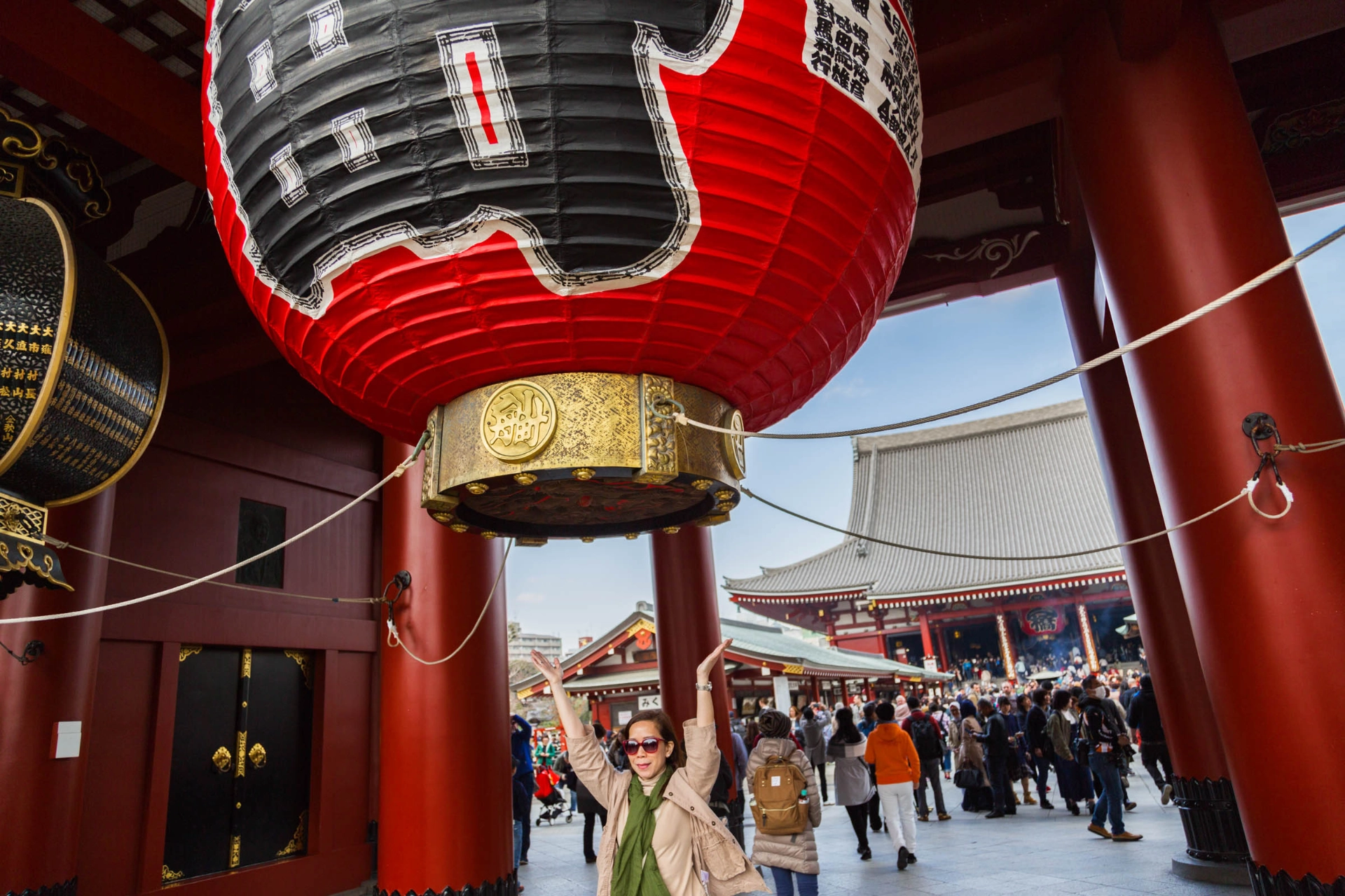 Asakusa Kannon-templet sägs vara äldre än Tokyo