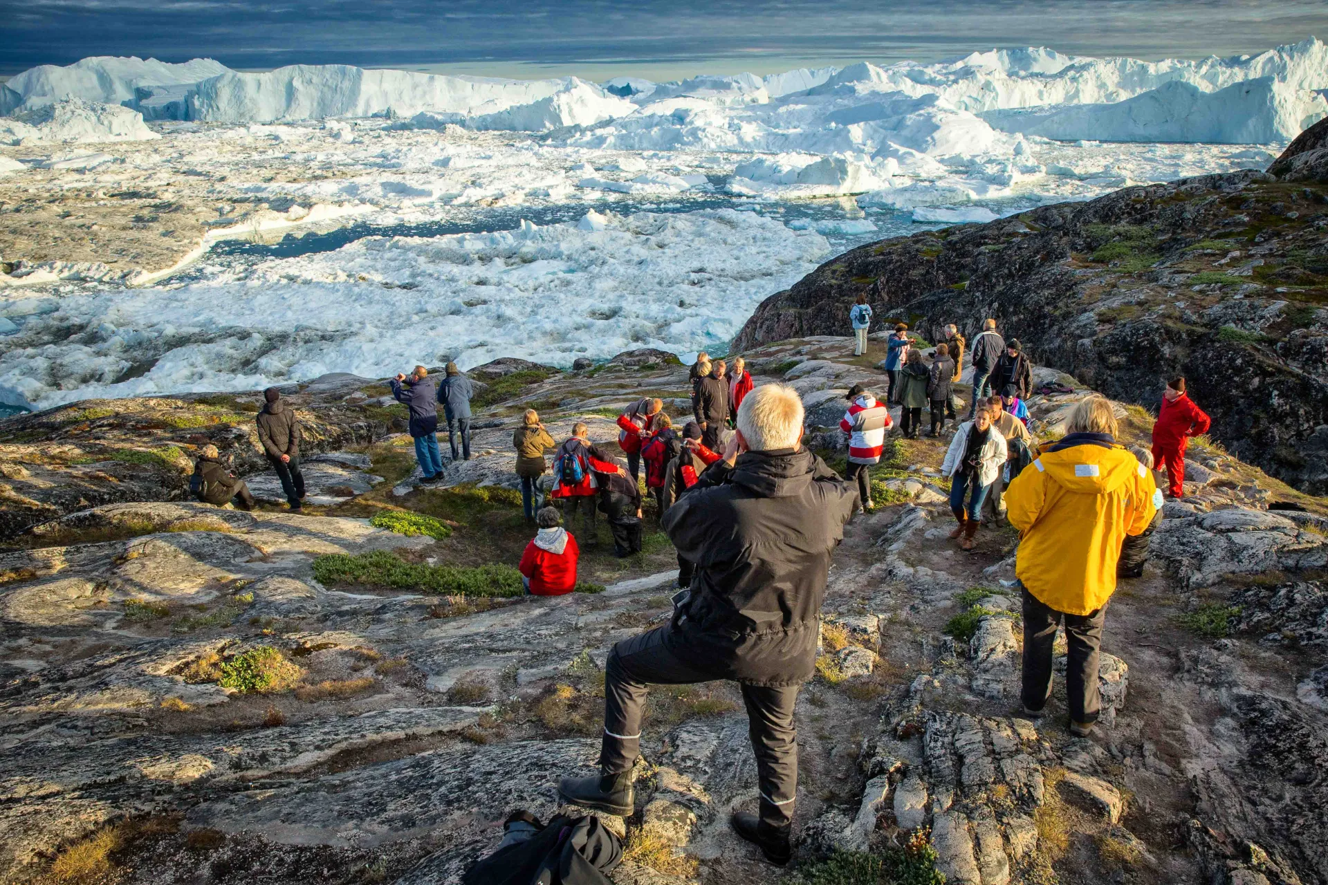 Fin utsikt över isfjorden vid Sermermiut Fin utsikt över isfjorden vid Sermermiut