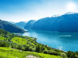 Utsikt över Sognefjorden