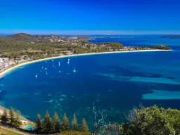 Shoal Bay i Port Stephens