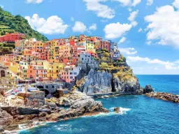 Den färgglada kuststaden Manarola Den färgglada kuststaden Manarola