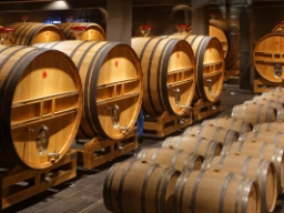 Champagne på ekfat i Reims