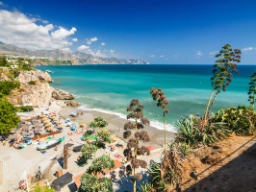 Utsikt från Balcón de Europa i Nerja