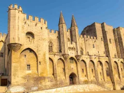 Påvarnas palats (Palais des Papes) i Avignon