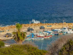 Den lilla fiskehamnen St. George’s Harbour