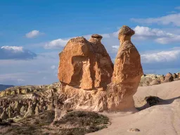 Kamelklippan – en naturlig klippformation i Kappadokien Kamelklippan – en naturlig klippformation i Kappadokien