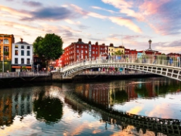 Penny Bridge i Dublin