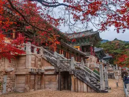 Bulguksa-templet – med sina historiska pagoder