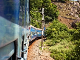 Att åka tåg i Indien är en upplevelse i sig