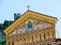 Katedralen i Amalfi stad