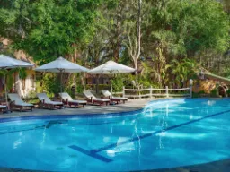 Den härliga poolen på Ho Tram Beach Resort Den härliga poolen på Ho Tram Beach Resort