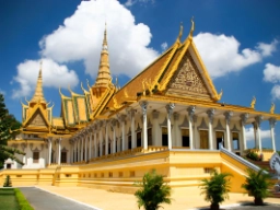 Det Kungliga Palatset i Phnom Penh