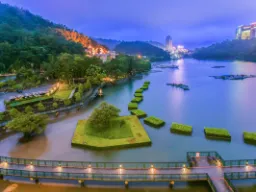 Solnedgång vid Sol‑ och Månsjön