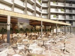 Restaurang vid Hotel Parasol