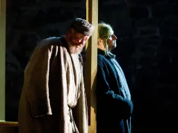 Scen ur Musorgskijs Boris Godunov Scen ur Musorgskijs Boris Godunov