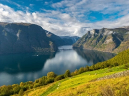 Sognefjorden med förtrollande utsikt