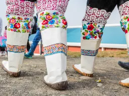 För nationaldräkten är stövlarna viktiga För nationaldräkten är stövlarna viktiga